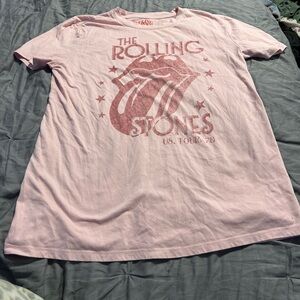 Rolling Stones Pink Tee